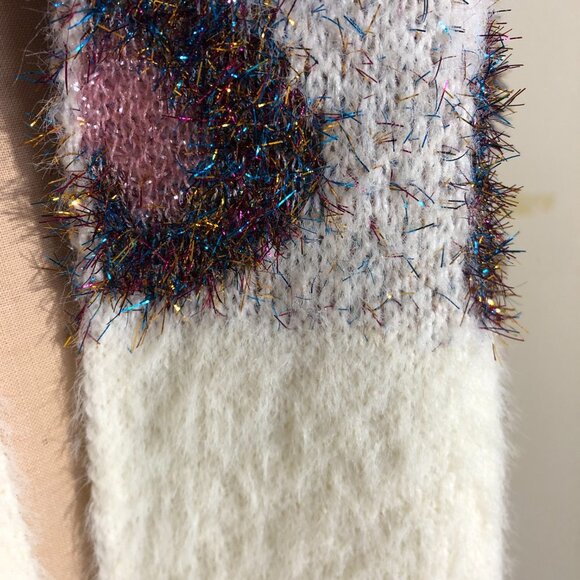 Anthropologie Kenzie Leopard Shimmer wrap open front  Sweater Cardigan. NWOT - Picture 11 of 16